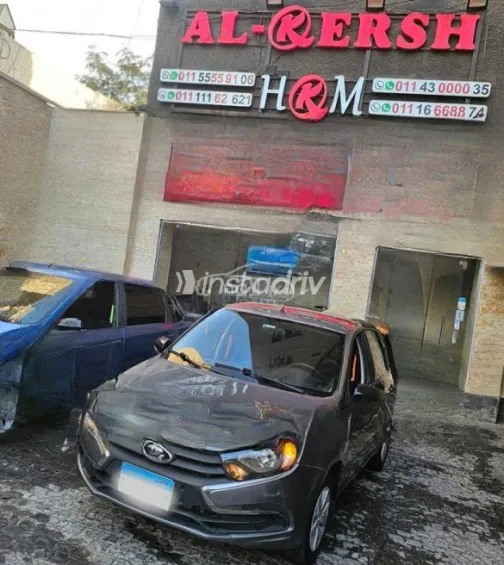 Lada Granta 2021 Gray Automatic Used for Sale in Nasr city - 1