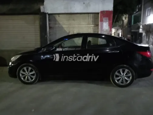 Hyundai Accent RB 2016 Black Automatic Used for Sale in Greater Cairo ( Cairo + Giza) - 3