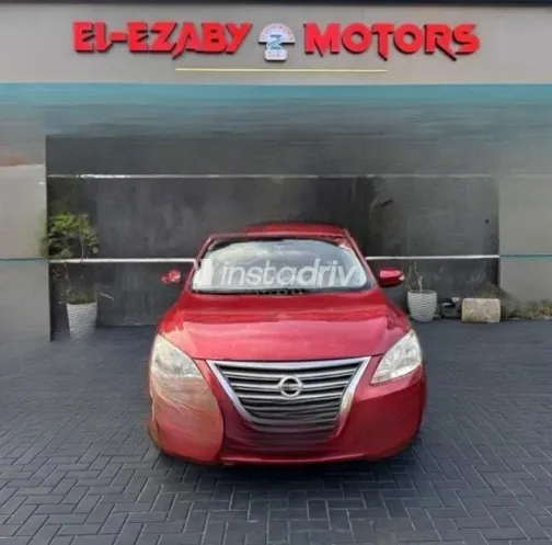 Nissan Sentra 2025 Red Automatic Used for Sale in Nasr city - 1