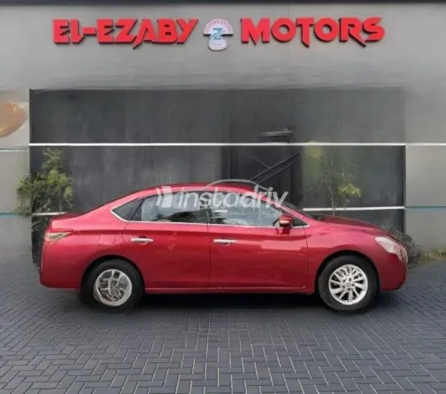Nissan Sentra 2025 Red Automatic Used for Sale in Nasr city - 5