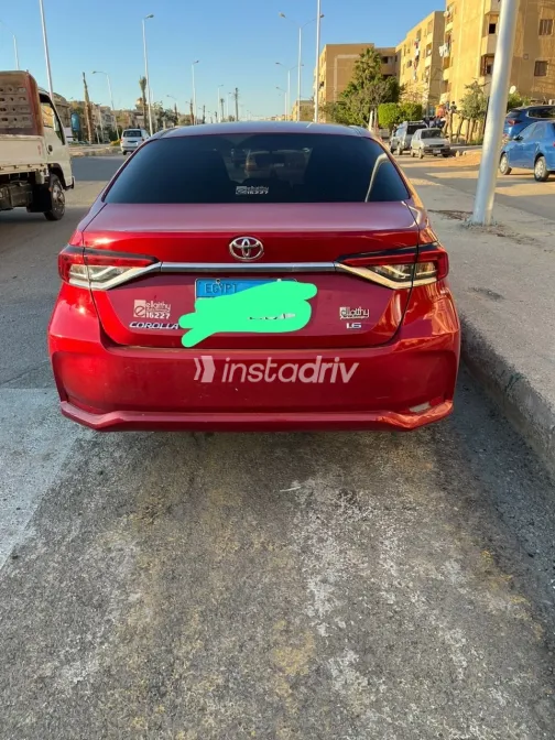 Toyota Corolla 2022 Red CVT Used for Sale in Greater Cairo ( Cairo + Giza) - 1
