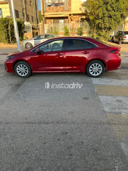 Toyota Corolla 2022 Red CVT Used for Sale in Greater Cairo ( Cairo + Giza) - 3