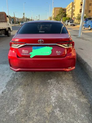Toyota Corolla 2022 Red CVT Used for Sale in Greater Cairo ( Cairo + Giza)