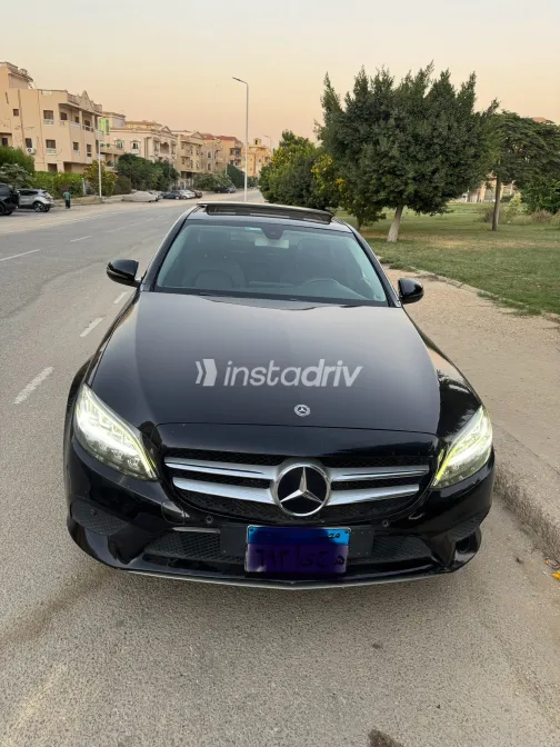 Mercedes C 180 2020 Black Automatic Used for Sale in Greater Cairo ( Cairo + Giza) - 1