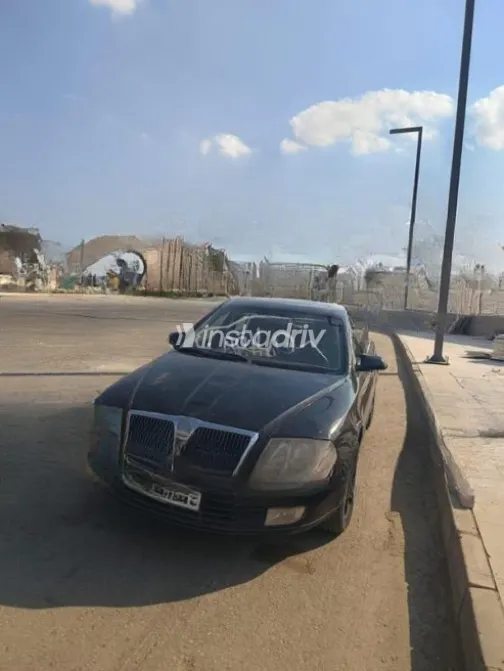 Skoda Octavia A5 2008 Black Automatic Used for Sale in Cairo - 3