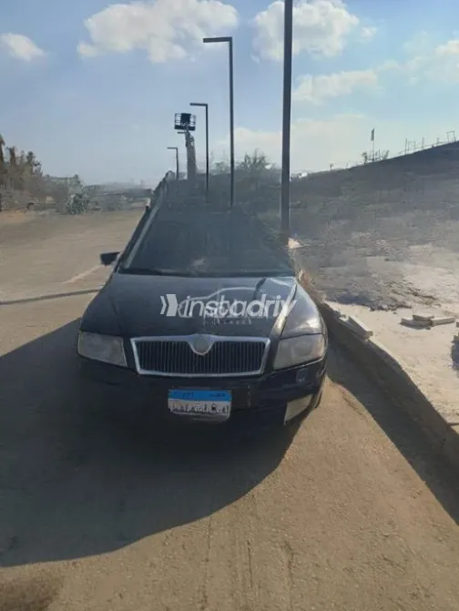 Skoda Octavia A5 2008 Black Automatic Used for Sale in Cairo - 4