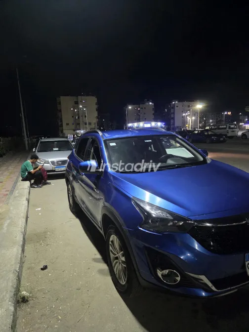 Chery Tiggo 7 2022 Blue Automatic Used for Sale in Greater Cairo ( Cairo + Giza) - 4