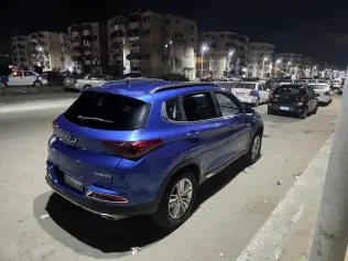 Chery Tiggo 7 2022 Blue Automatic Used for Sale in Greater Cairo ( Cairo + Giza)