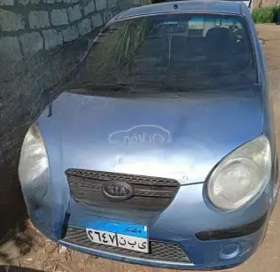 كيا بيكانتو 2008 سماوي يدوي مستعملة للبيع في أسيوط