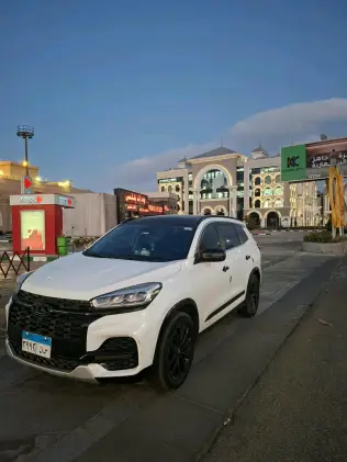Chery Tiggo 8 2021 White Automatic Used for Sale in Greater Cairo ( Cairo + Giza)