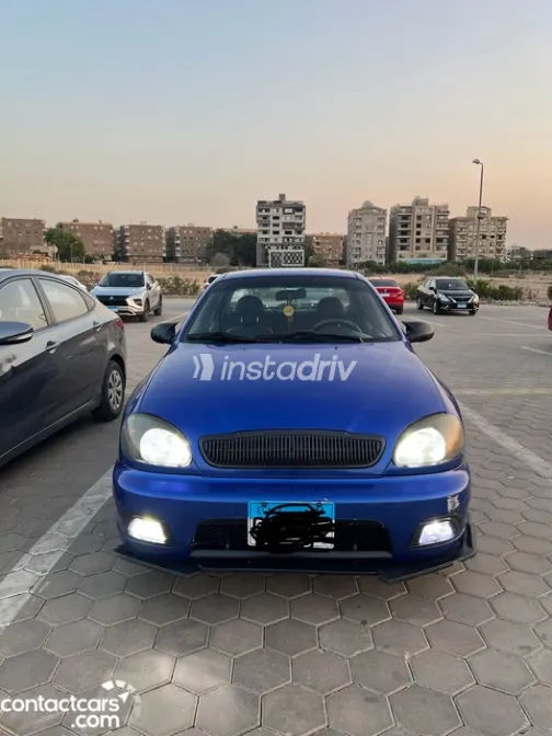 Daewoo Lanos 2 2005 Blue Manual Used for Sale in Greater Cairo ( Cairo + Giza) - 3