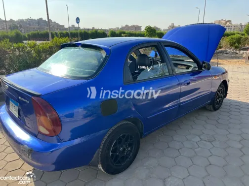 Daewoo Lanos 2 2005 Blue Manual Used for Sale in Greater Cairo ( Cairo + Giza) - 5