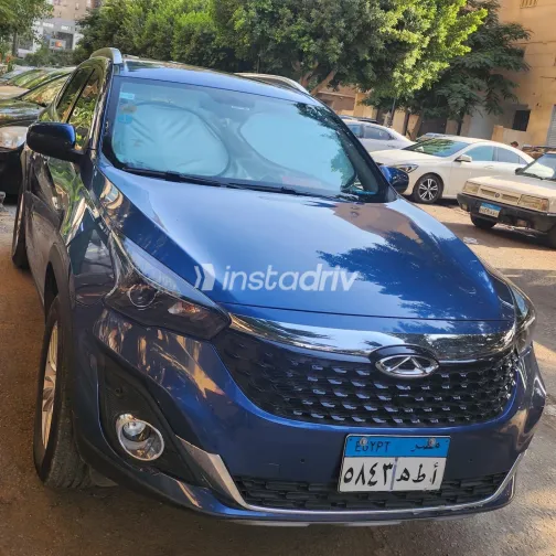Chery Tiggo 2024 Blue Automatic Used for Sale in Greater Cairo ( Cairo + Giza) - 9