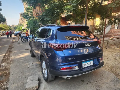 Chery Tiggo 2024 Blue Automatic Used for Sale in Greater Cairo ( Cairo + Giza) - 10