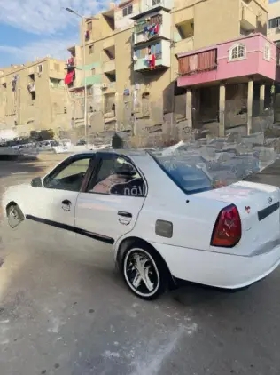 Hyundai Verna 2013 White Manual Used for Sale in Cairo
