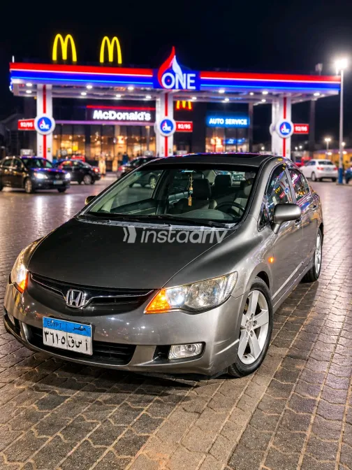 Honda Civic 2008 Champagne Automatic Used for Sale in Greater Cairo ( Cairo + Giza) - 3