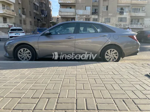 Hyundai Elantra CN7 2021 Gray Automatic Used for Sale in Greater Cairo ( Cairo + Giza) - 1