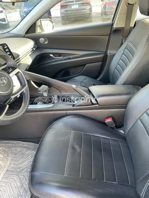 Hyundai Elantra CN7 2021 Gray Automatic Used for Sale in Greater Cairo ( Cairo + Giza) - 3