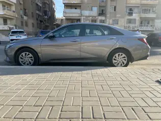 Hyundai Elantra CN7 2021 Gray Automatic Used for Sale in Greater Cairo ( Cairo + Giza)