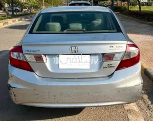 Honda Civic 2012 Gray Automatic Used for Sale in Greater Cairo ( Cairo + Giza) - 1