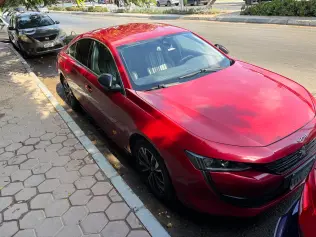 Peugeot 508 2019 Red Automatic Used for Sale in Greater Cairo ( Cairo + Giza)