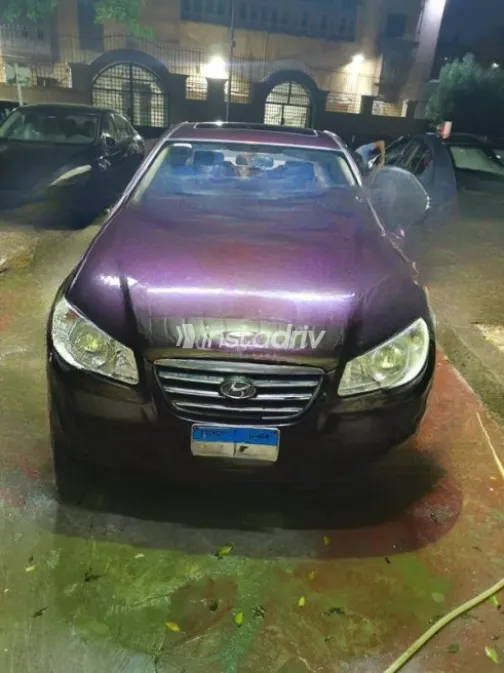 Hyundai Elantra HD 2009 White Automatic Used for Sale in Cairo - 4