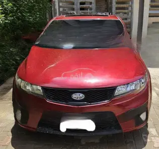 Kia Cerato Koup 2011 Dark Red Automatic Used for Sale in Cairo