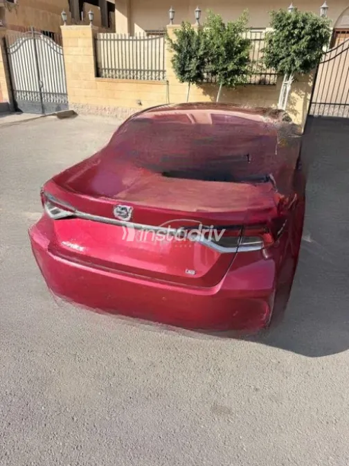 Toyota Corolla 2021 Red Automatic Used for Sale in Cairo - 6