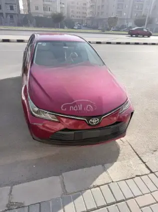 Toyota Corolla 2021 Red Automatic Used for Sale in Cairo