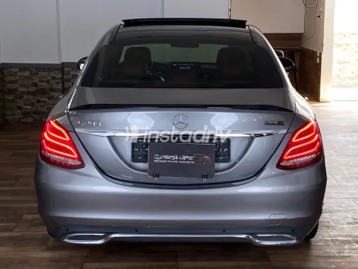 Mercedes C 200 2015 Gray Automatic Used for Sale in Greater Cairo ( Cairo + Giza) - 8