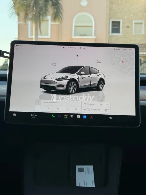 Tesla Model Y 2023 Gray Automatic Used for Sale in Greater Cairo ( Cairo + Giza) - 2