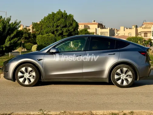 Tesla Model Y 2023 Gray Automatic Used for Sale in Greater Cairo ( Cairo + Giza) - 5