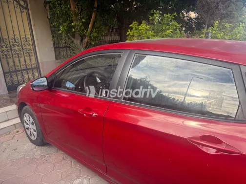 Hyundai Accent 2019 Red Automatic Used for Sale in Greater Cairo ( Cairo + Giza) - 1