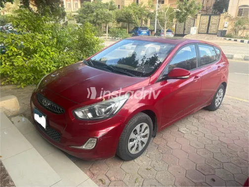 Hyundai Accent 2019 Red Automatic Used for Sale in Greater Cairo ( Cairo + Giza) - 4