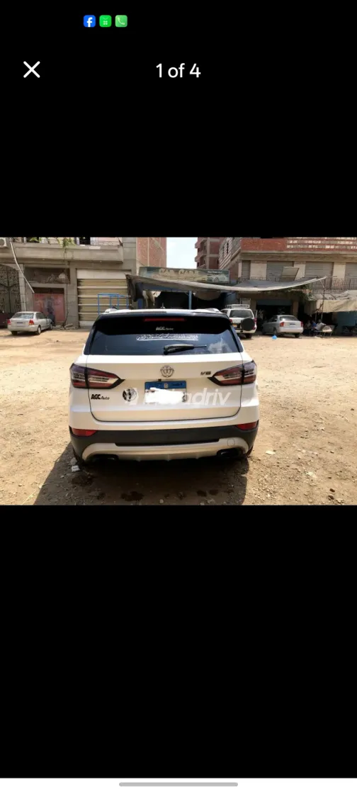 Brilliance V6 2019 White Automatic Used for Sale in Greater Cairo ( Cairo + Giza) - 2