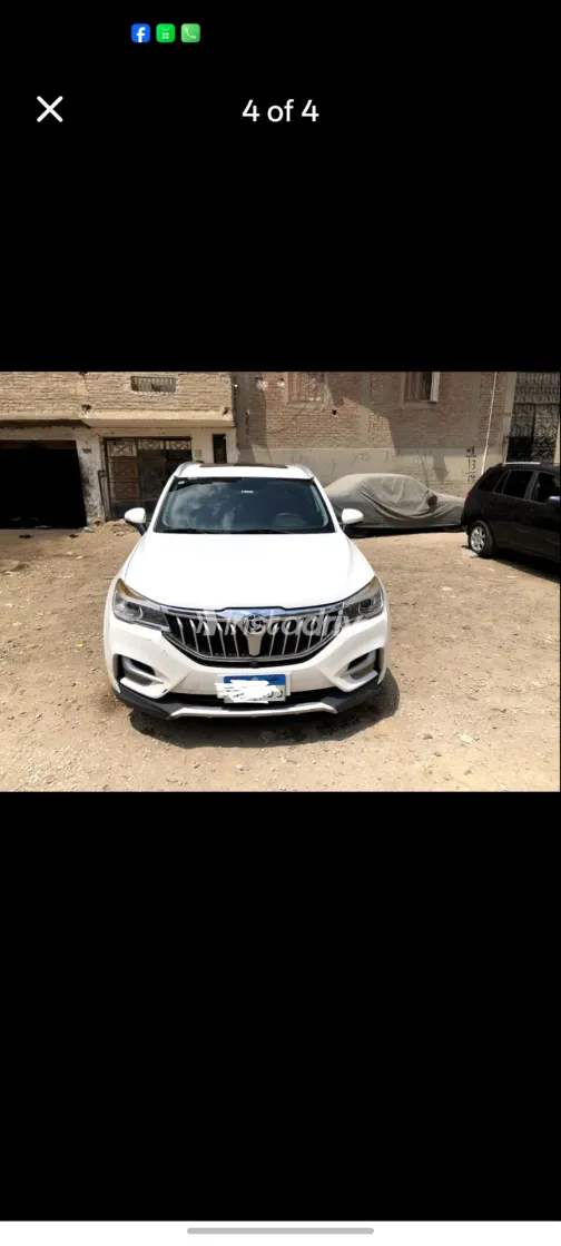 Brilliance V6 2019 White Automatic Used for Sale in Greater Cairo ( Cairo + Giza) - 4
