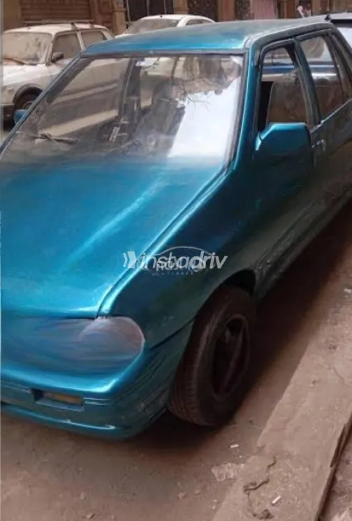 Kia Pride 1999 Green Manual Used for Sale in Hadayeq El Zeitoun - 2