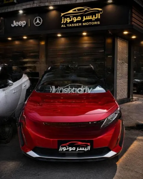 Peugeot 3008 2022 Red Automatic Used for Sale in Tanta - 2