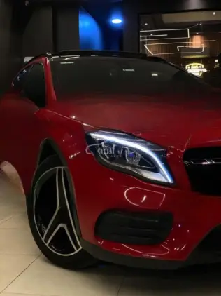 مرسيدس GLA 200 2018 أحمر أوتوماتيك مستعملة للبيع في الغردقة