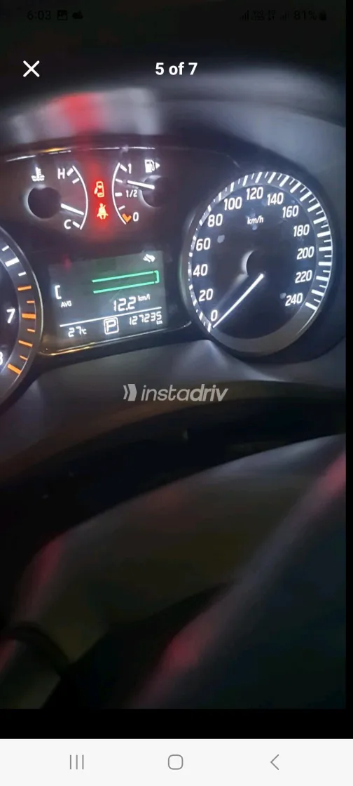 Nissan Sentra 2017 Dark Gray Automatic Used for Sale in Greater Cairo ( Cairo + Giza) - 7