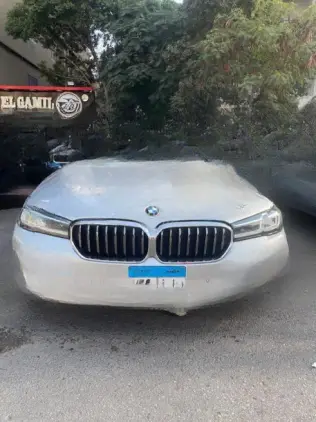 BMW 520 2021 Silver Automatic Used for Sale in Nasr city