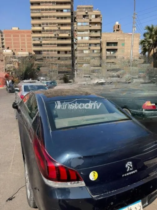 Peugeot 508 2017 Black Automatic Used for Sale in Nasr city - 2