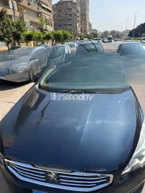 Peugeot 508 2017 Black Automatic Used for Sale in Nasr city - 4