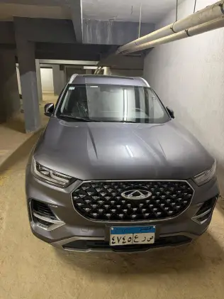 Chery Tiggo 8 Pro 2025 Gray Automatic Used for Sale in Greater Cairo ( Cairo + Giza)