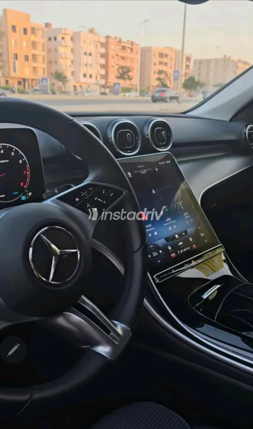 Mercedes C 180 2023 Gray Automatic Used for Sale in Greater Cairo ( Cairo + Giza) - 1