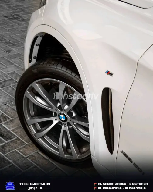 BMW X6 2019 White Automatic Used for Sale in Greater Cairo ( Cairo + Giza) - 4