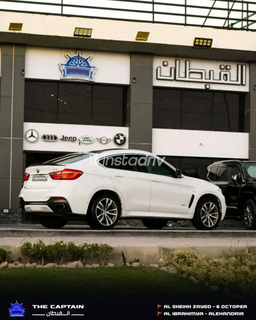 BMW X6 2019 White Automatic Used for Sale in Greater Cairo ( Cairo + Giza) - 7
