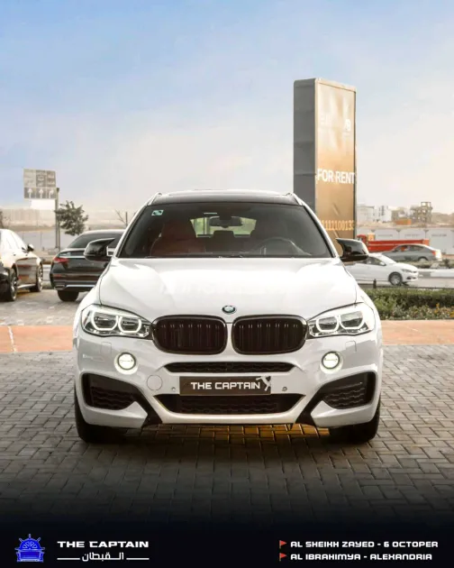 BMW X6 2019 White Automatic Used for Sale in Greater Cairo ( Cairo + Giza) - 9