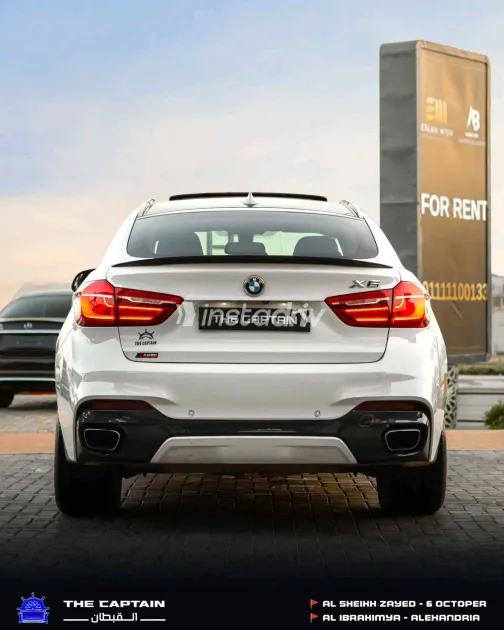 BMW X6 2019 White Automatic Used for Sale in Greater Cairo ( Cairo + Giza) - 10