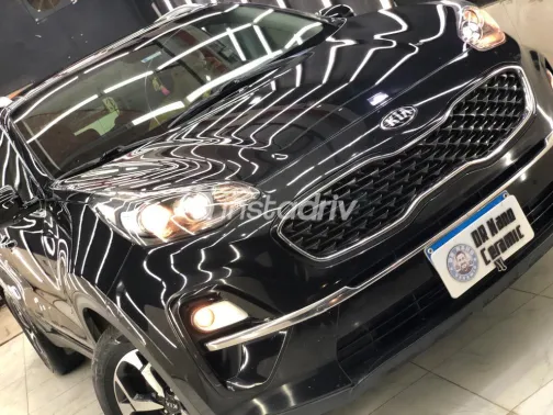 Kia Sportage 2020 Black Automatic Used for Sale in Greater Cairo ( Cairo + Giza) - 3